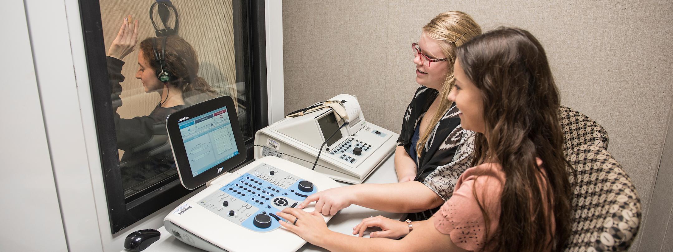 Students in lab